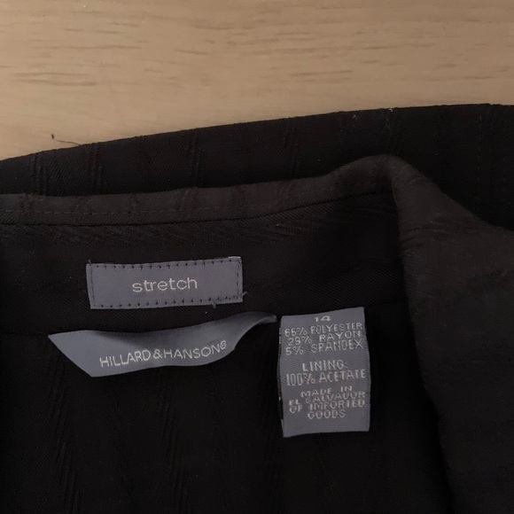 Hilliard & Hanson career suit. Skirt & Jacket - Picture 3 of 6